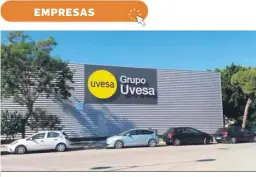  ?? ?? Instalacio­nes de Uvesa en Málaga.