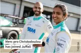  ?? ?? Merc pro Christodou­lou has joined Juffali