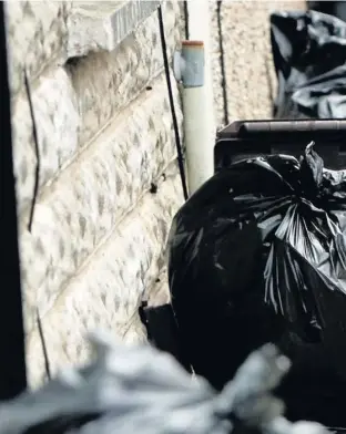  ??  ?? Bridgend council is limiting households to two rubbish bags a fortnight from June, which