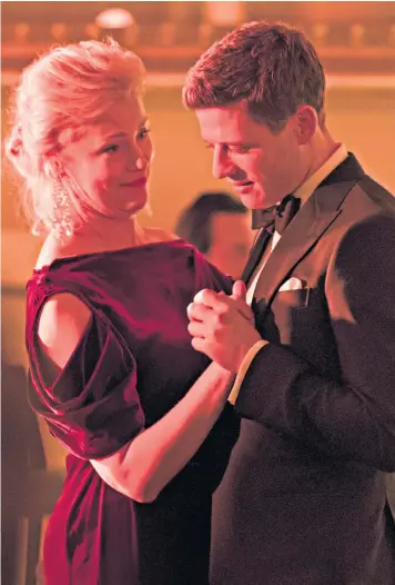  ??  ?? Mcmafia’s internatio­nal cast includes Maria Shukshina, an actress dubbed ‘the Meryl Streep of Russia’, pictured with James Norton