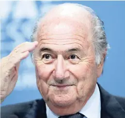  ?? FILE ?? FIFA president Sepp Blatter.