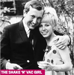  ??  ?? THE SHAKE ‘N’ VAC GIRL
JENNY LOGAN:
Their brief time together had a lasting impact on Jenny. She wouldn’t talk about his death but a friend said: ‘He was the love of her life.’