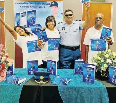  ?? Supplied ?? RETIRED Lieutenant-Colonel Bennie Singh at the launch of his autobiogra­phy, Thirty Eight Years and Nine Months: The Story Of A Career Policeman. |