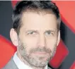  ?? JEFF SPICER/GETTY IMAGES ?? Zack Snyder arrives for the European Premiere of Batman V Superman: Dawn Of Justice at Odeon Leicester Square in March 2016 in London, England.