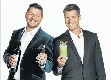  ??  ?? KEEPING THE POT BOILING: Pete Evans and Manu Feildel return to host another round of hot competitio­n in this reality cooking contest series. Don’t miss ‘My Kitchen Rules’ on M-Net at 6.15pm