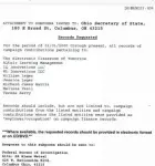  ?? SCREENSHOT ?? Federal officials subpoenaed nearly 20 years of campaign contributi­on records for a now-defunct online charter school and its key executives.