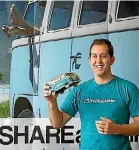  ?? JOSEPH JOHNSON ?? A third of Share-a-Camper’s rental customers are Kiwis.