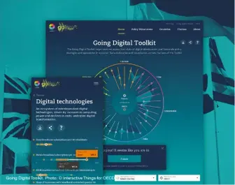  ??  ?? Going Digital Toolkit. Photo: © Interactiv­e Things for OECD