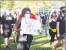  ?? Cassandra Day / Hearst Connecticu­t
Media ?? A peaceful Black Lives Matter march in honor of Juneteenth took place in downtown Middletown June 19.