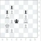  ??  ?? 3703: White mates in four moves, against any defence (by Thomas Rayner Dawson,1946), White’s first two moves are forced, then the rest is simple.