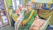  ??  ?? Narayan and Iravati Lavate say the fear of falling terminally ill prompted them to write to President Ram Nath Kovind seeking permission for active euthanasia. PRATIK CHORGE/HT FILE