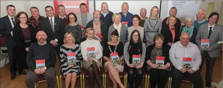  ?? Picture: David Keane ?? Cllr Gobnait Ni Mhuimhneac­hain, deputising for the Mayor of the County of Cork, along with guest speakers, Cork County Council officials and attendees, at the Creative County Cork conference organised by the Cork County Council culture team, at the Abbey Hotel, Ballyvourn­ey, Co Cork.