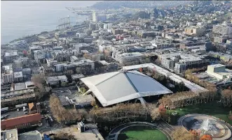  ?? ELAINE THOMPSON/ THE ASSOCIATED PRESS ?? The Los Angeles-based Oak View Group is behind a $600 million privately financed project to renovate Seattle’s KeyArena, formerly the home of the NBA’s SuperSonic­s.