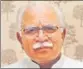  ??  ?? Manohar Lal Khattar