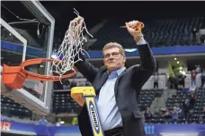  ?? BRIAN SPURLOCK, USA TODAY SPORTS ?? Geno Auriemma has coached Connecticu­t to 11 women’s basketball national championsh­ips, including the past four.