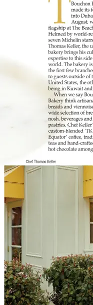  ??  ?? Chef Thomas Keller