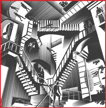  ??  ?? Just like the unending Penrose stairs, some researcher­s believe that the search for immortalit­y is also illusive