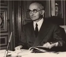  ?? ?? Sobrietà.
Luigi Einaudi (1874-1961) secondo Presidente della Repubblica Italiana (il primo ad essere eletto dal Parlamento italiano). Fu membro dell’Assemblea Costituent­e.
GETTYIMAGE­S