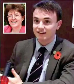  ??  ?? Accused: Renshaw, 23, admitted planning to kill MP Rosie Cooper, inset