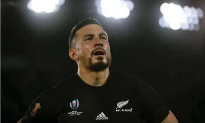  ??  ?? Sonny Bill Williams will retire from New Zealand duty after Friday’s Rugby World Cup playoff. Photograph: Odd Andersen/AFP via Getty Images