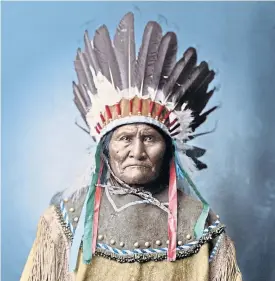  ?? ?? The great Apache leader Geronimo died on this day in 1909.