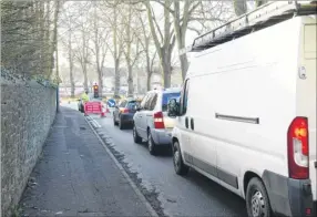  ??  ?? Neil Cox can add another roadworks nightmare to his list: Hermitage Lane in Maidstone, which is being dug up for waterworks this week