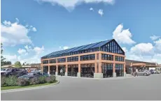  ?? STEPHEN PERRY SMITH ARCHITECTS ?? The former Brennan's Market, in the Town of Brookfield, will be converted into MLG Capital's new headquarte­rs.