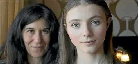  ?? TOP PHOTO: ROSS GIBLIN/STUFF ?? Director Debra Granik, with teenage Kiwi actress Thomasin Harcourt McKenzie, says films with violence and explosions sell well. The problem, says film-maker Gaylene Preston, left, lies in a ‘‘boy-centric’’ distributi­on industry.