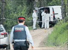  ?? ACN ?? La policía científica, ayer en la zona donde se halló el cuerpo