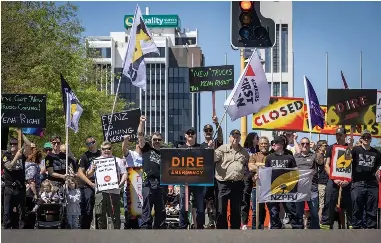 ‘No other choice’: Protest action for career firefighte­rs - PressReader