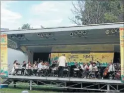  ?? L.A. PARKER - TRENTONIAN ?? In this file photo, the New Jersey Capital Philharmon­ic Orchestra performs at the Levitt Amp Trenton Music Series in Mill Hill Park.