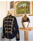  ?? FOTO: MAI ?? Vom Husaren-Regiment König Wilhelms stammt diese Uniform.