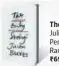  ??  ?? The Only Story Julian Barnes Penguin RandomHous­e ~699, 213 pp