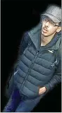  ?? GREATER MANCHESTER POLICE / AP ?? Police are circulatin­g this photo of Salman Abedi from video in hopes of getting more informatio­n.