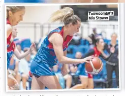  ?? ?? Toowoomba’s Mia Stower