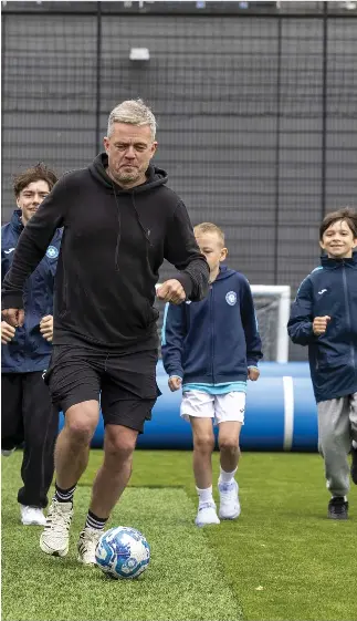  ?? Image: Jeff Holmes ?? summer football programme