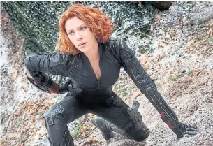  ?? JAY MAIDMENT/MARVEL STUDIOS ?? Scarlett Johansson has dropped out of a role playing a transgende­r woman.