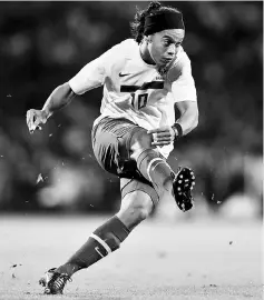  ??  ?? This file picture taken on September 5, 2011 shows Brazil’s Ronaldinho during the internatio­nal friendly against Ghana at Craven Cottage in London. — AFP photo