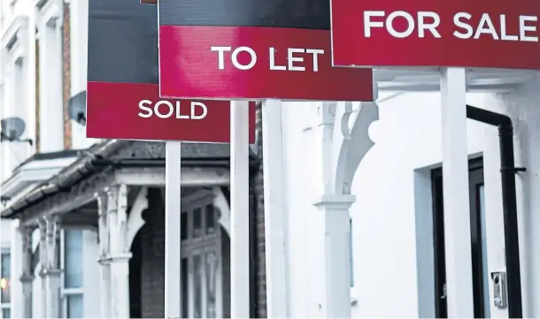  ?? ?? PROPERTY: In February mortgage approvals for house purchases rose above the 60,000 mark for the first time since September 2022.
