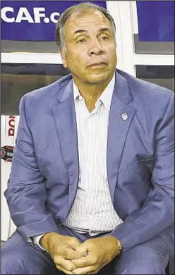  ?? AP ?? Bruce Arena is taking a permanent seat, as the U.S. men’s soccer coach resigns Friday after team fails to make World Cup.