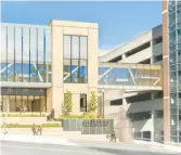  ?? ALLOY5 ?? An architect’s rendering of the new Allentown police station.