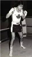  ?? IAN CLYDE COLLECTION ?? Amateur boxer Ian Clyde competed in the 1974 world championsh­ips.