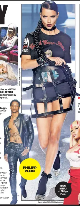  ?? Swan Gallet/WWD/REX/Shuttersto­ck ?? PHILIPP PLEIN