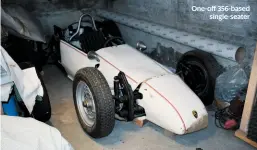  ??  ?? One-off 356-based single-seater