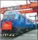  ?? TAN YINGZI / CHINA DAILY ?? A cargo train leaves Chongqing’s Tuanjiecun Railway Station on Monday, marking the opening of a rail-sea route that connects Chongqing to Southeast Asian countries.