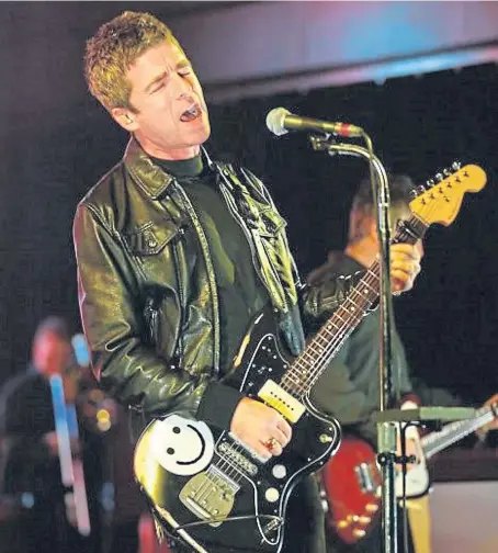  ??  ?? High excitement: Noel Gallagher and his High Flying Birds will be performing at Scone Palace.