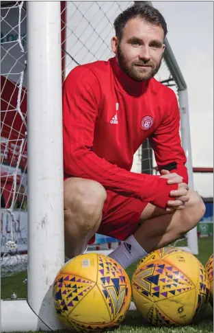  ??  ?? James Keatings came through the academy system at Parkhead with Celtic star James Forrest