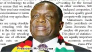  ??  ?? President Mnangagwa