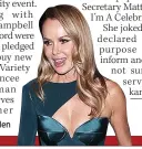  ?? ?? HOST Amanda Holden