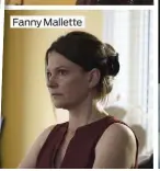  ??  ?? Fanny Mallette